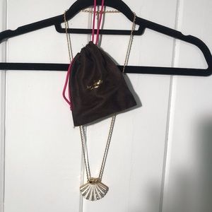 New Kate Spade Clam Shell Locket Necklace